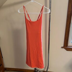 Coral Athletic Dress w Shorts